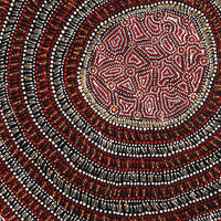 Aboriginal Artwork by Reanne Nampijinpa Brown, Lappi Lappi Jukurrpa, 61x61cm