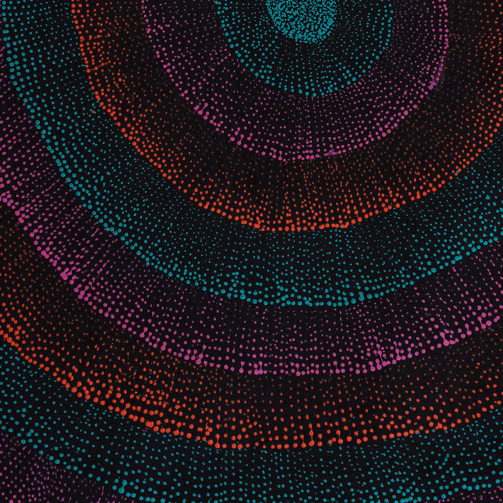 Aboriginal Artwork by Melissa Nampijinpa Karpa, Ngapa Jukurrpa (Water Dreaming) - Puyurru 91x61cm