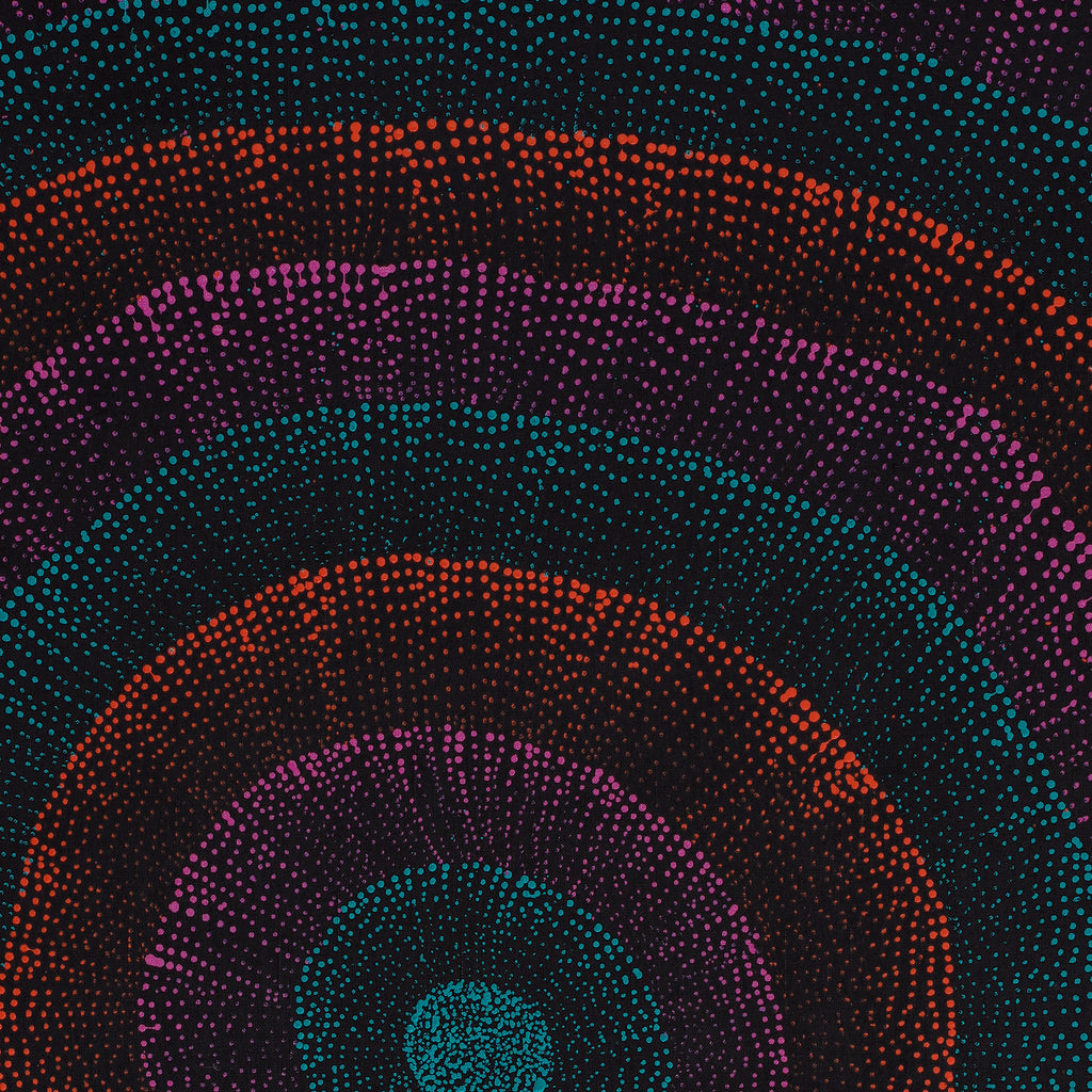 Aboriginal Artwork by Melissa Nampijinpa Karpa, Ngapa Jukurrpa (Water Dreaming) - Puyurru 91x61cm