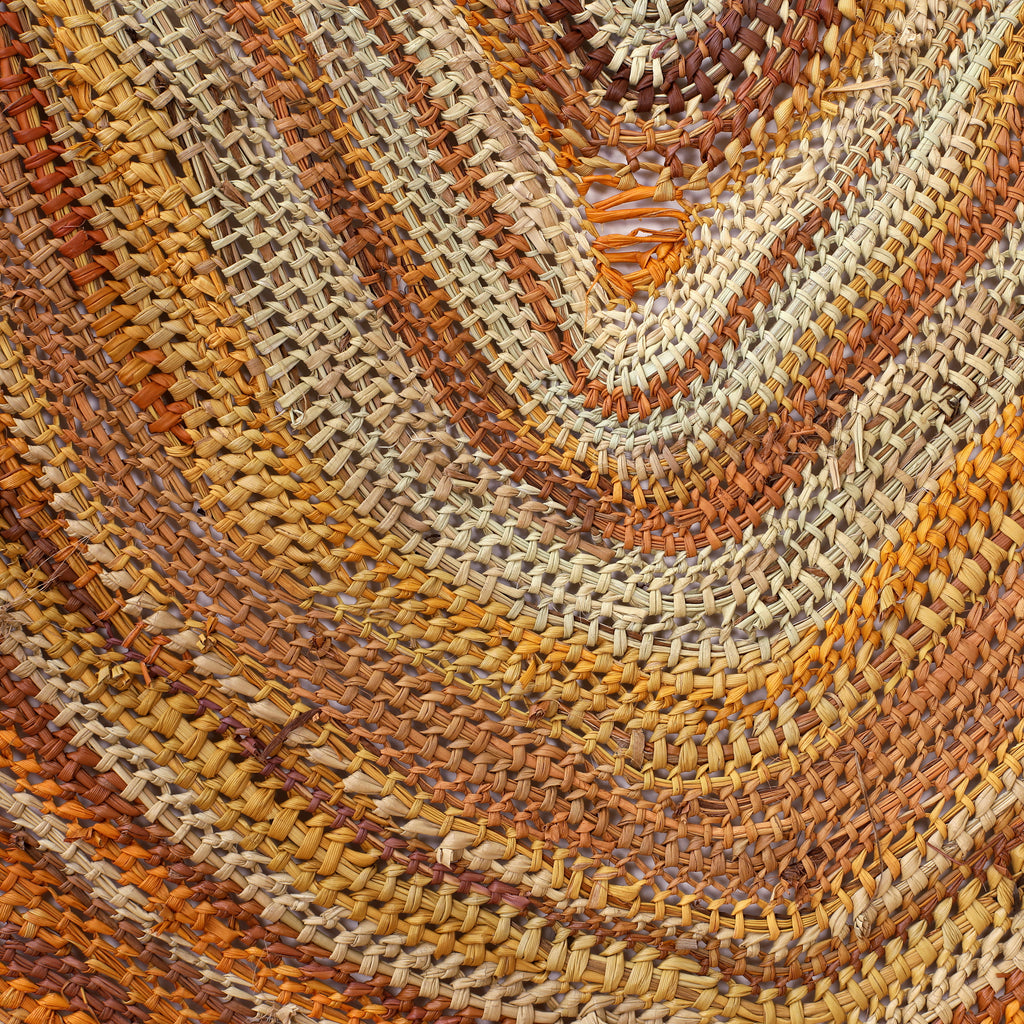 Aboriginal Artwork by Rebecca Wurrkidj (Njimimjuma), Waterholes (Kubumi), 125x104cm