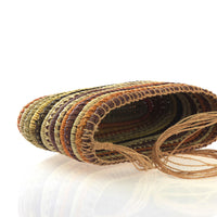 Aboriginal Artwork by Rena Garmundawuy Guyula, Gapuwiyak - Woven Basket