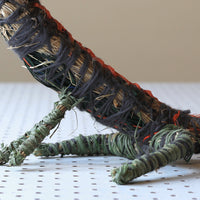 Aboriginal Artwork by Rene Kulitja - Tjanpi Tinka (goanna) Sculpture