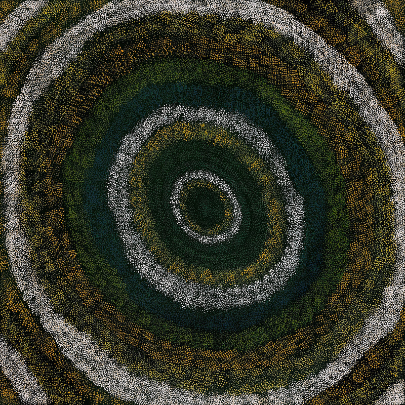 Aboriginal Artwork by Renae Fox, Kungkarangkalpa (Seven Sisters Story), 61x61cm