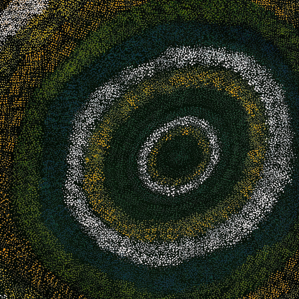 Aboriginal Artwork by Renae Fox, Kungkarangkalpa (Seven Sisters Story), 61x61cm