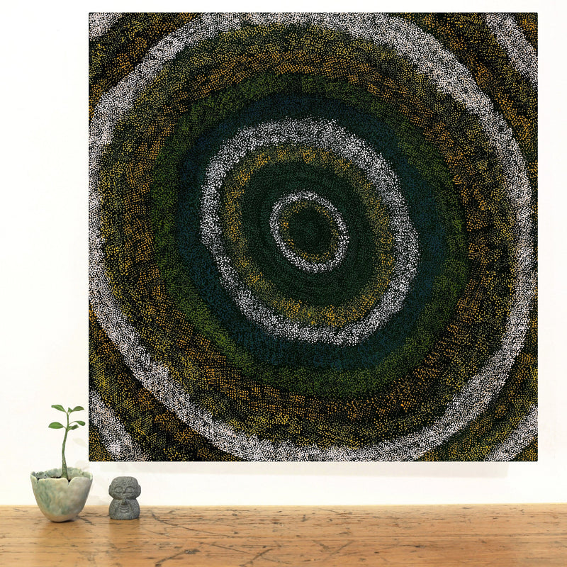 Aboriginal Artwork by Renae Fox, Kungkarangkalpa (Seven Sisters Story), 61x61cm