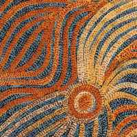 Aboriginal Artwork by Renae Fox, Wati Ngintaka Tjukurpa, 91x76cm