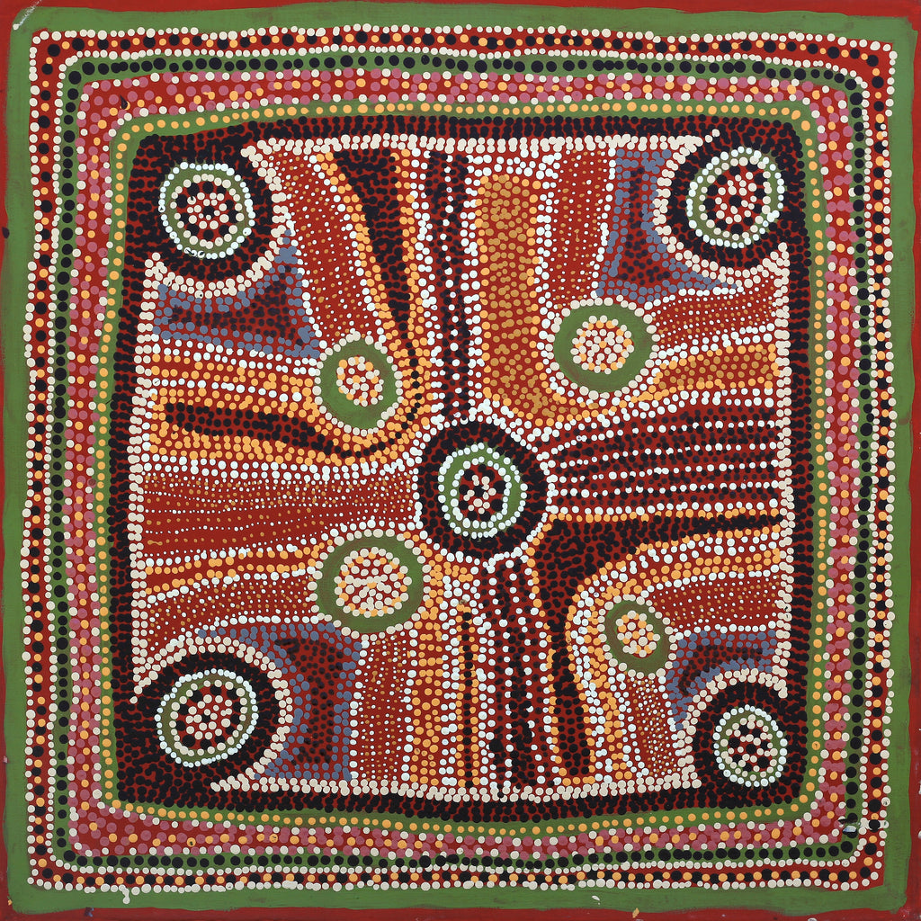 Aboriginal Art by Renea Nelson, Untitled, 61x61cm - ART ARK®