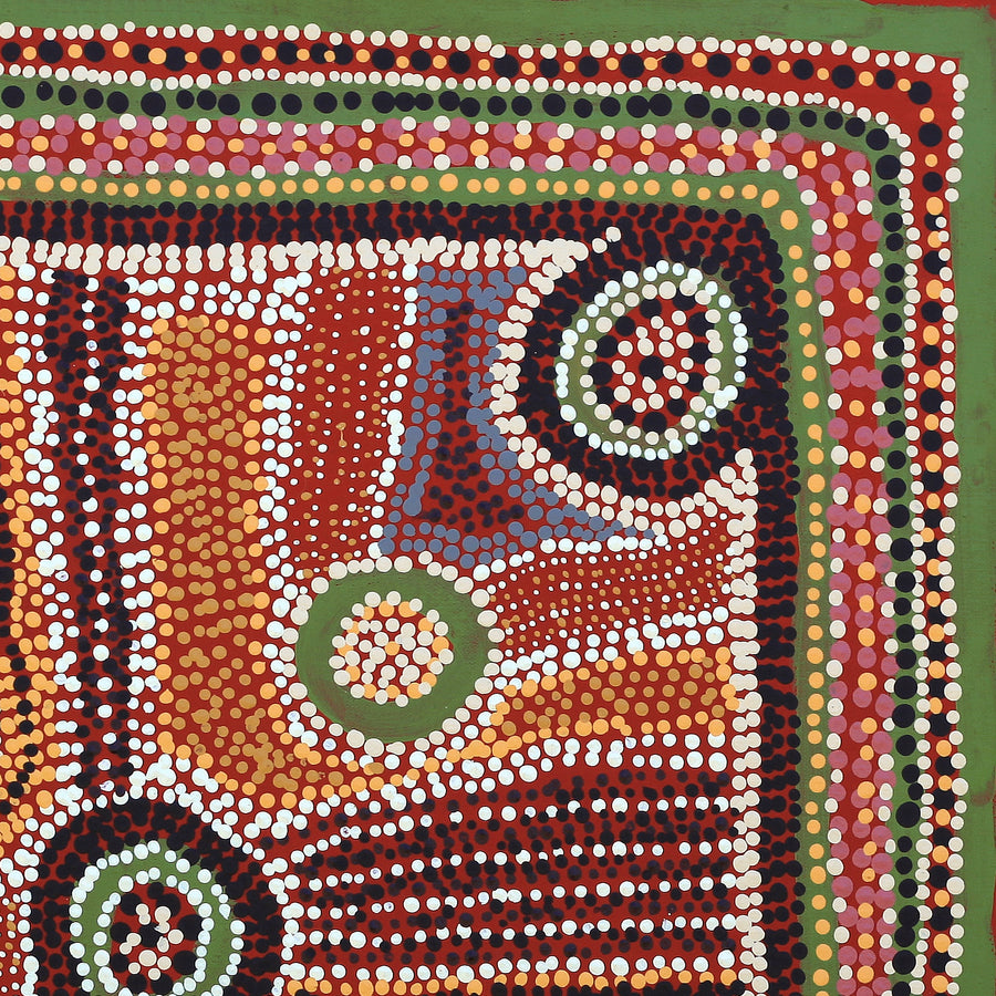 Aboriginal Artwork by Renea Nelson, Untitled, 61x61cm