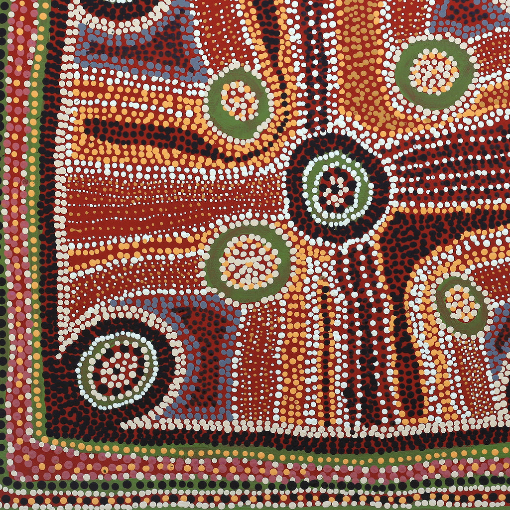 Aboriginal Artwork by Renea Nelson, Untitled, 61x61cm