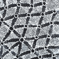 Aboriginal Artwork by Renelle Napanangka McCormack, Pikilyi Jukurrpa (Vaugn Springs Dreaming), 30x30cm