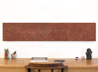 Aboriginal Artwork by Renita Napangardi Brown, Wardapi Jukurrpa (Goanna Dreaming) - Yarripilangu, 152x30cm