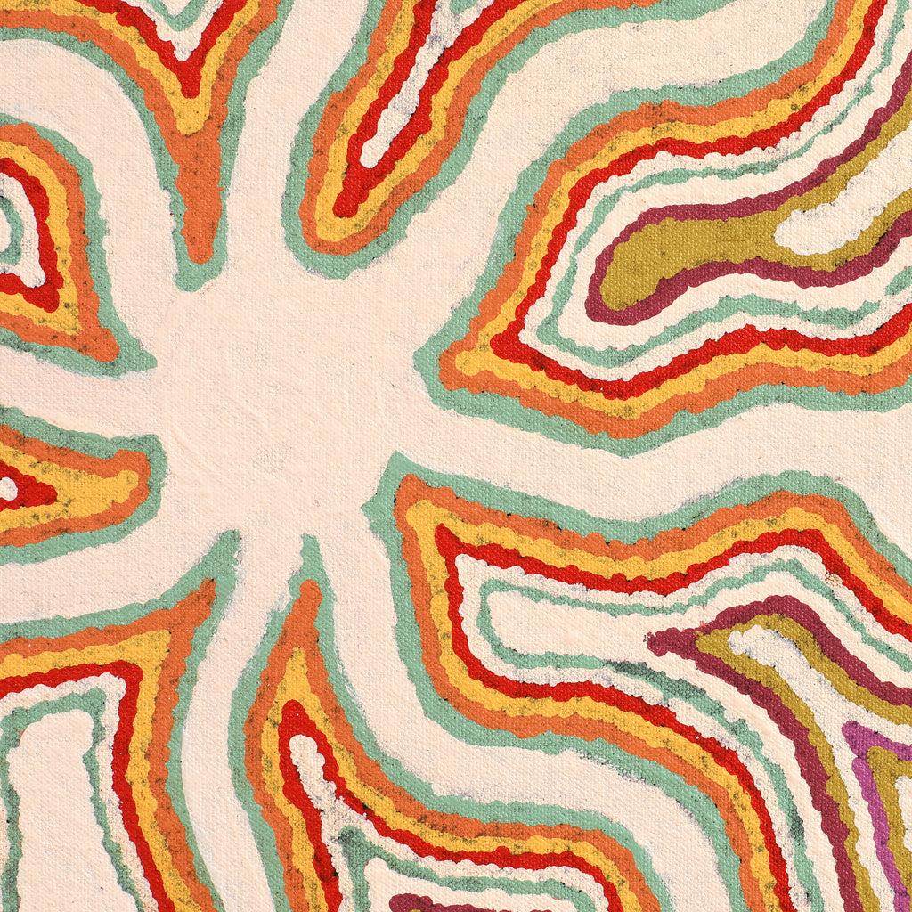 Aboriginal Artwork by Renita Roberts, Minyma Tjukurpa, 91x91cm