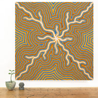 Aboriginal Artwork by Renita Roberts, Minyma Tjukurpa, 61x61cm