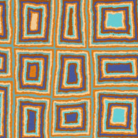 Aboriginal Art by Renita Roberts, Walka Wiru Ngura Wiru, 91x45cm - ART ARK®