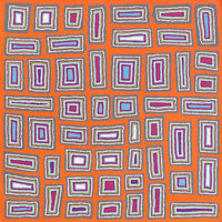 Aboriginal Art by Renita Roberts, Walka Wiru Ngura Wiru, 91x91cm - ART ARK®