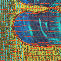 Aboriginal Artwork by Ricardo Jampijinpa Gallagher, Yankirri Jukurrpa (Emu Dreaming) - Ngarlikurlangu, 91x76cm