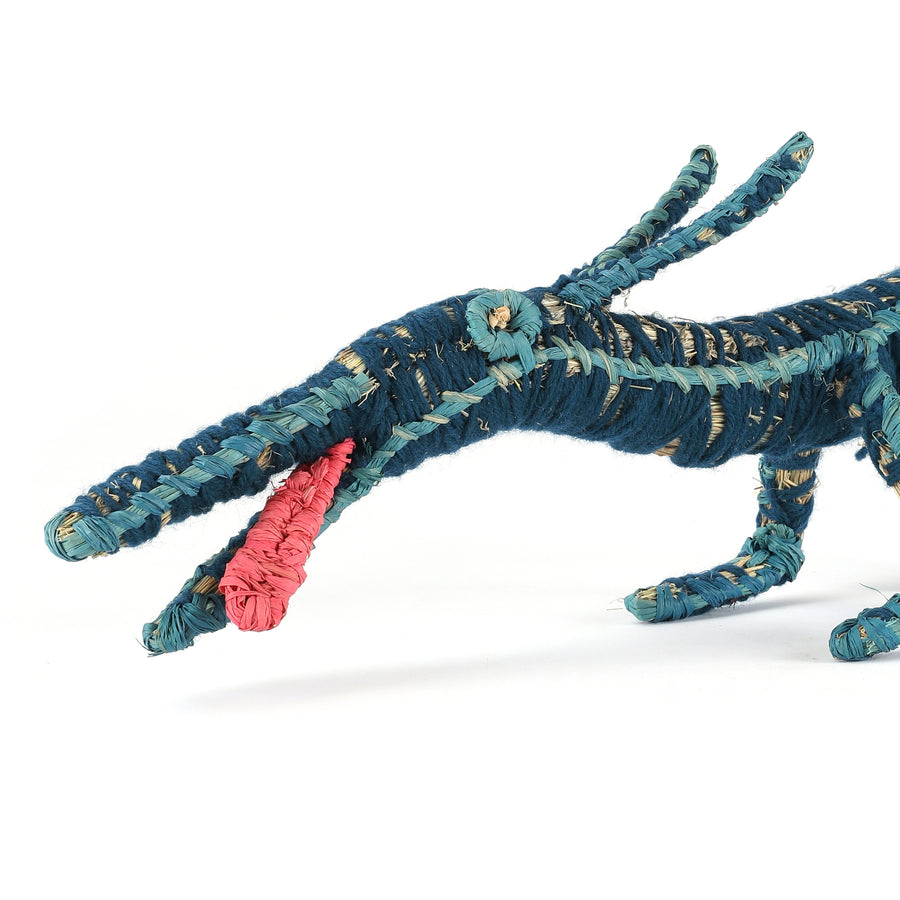 Aboriginal Artwork by Rita Rolley - Papa (Dog) Tjanpi Sculpture