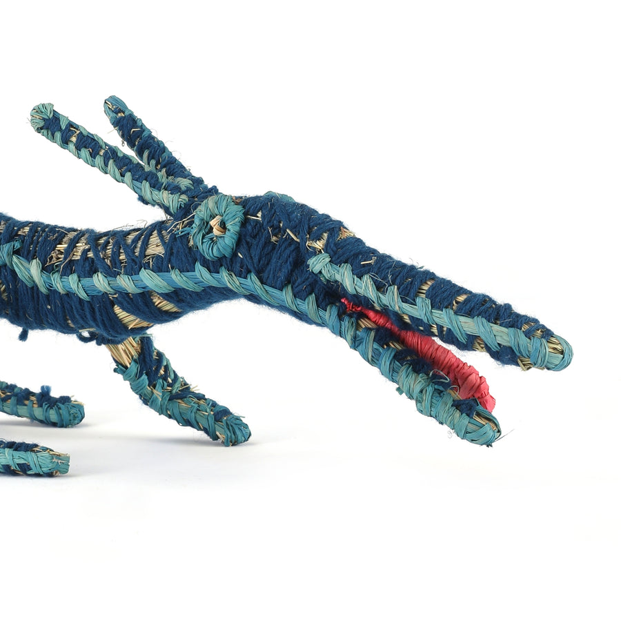 Aboriginal Artwork by Rita Rolley - Papa (Dog) Tjanpi Sculpture