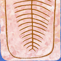 Aboriginal Artwork by Rita Watson, Irlupa, 122x61cm