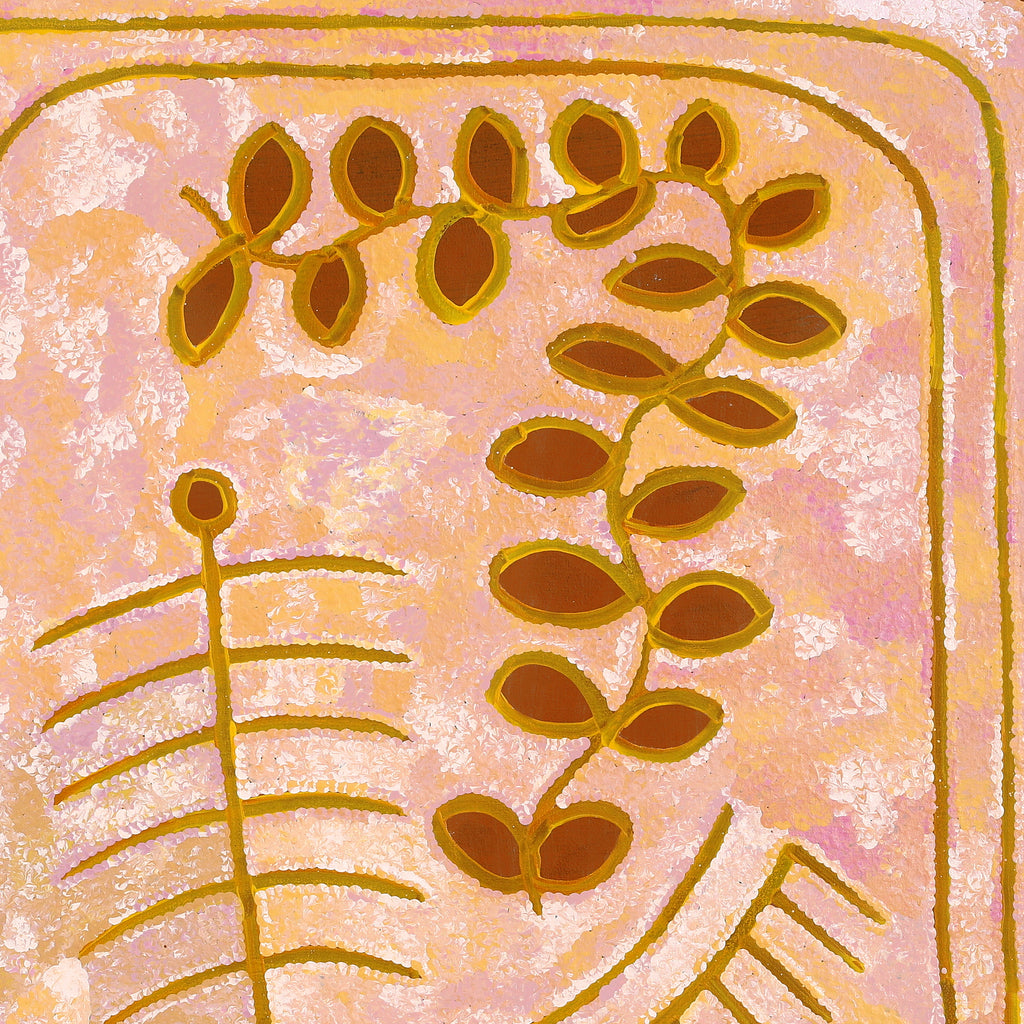 Aboriginal Artwork by Rita Watson, Irlupa, 122x91cm