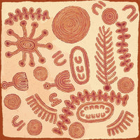 Aboriginal Artwork by Rita Watson, Irlupa, 91x91cm