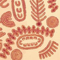 Aboriginal Artwork by Rita Watson, Irlupa, 91x91cm