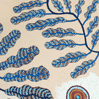Aboriginal Artwork by Rita Watson, Irlupa, 91x91cm