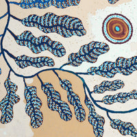 Aboriginal Artwork by Rita Watson, Irlupa, 91x91cm