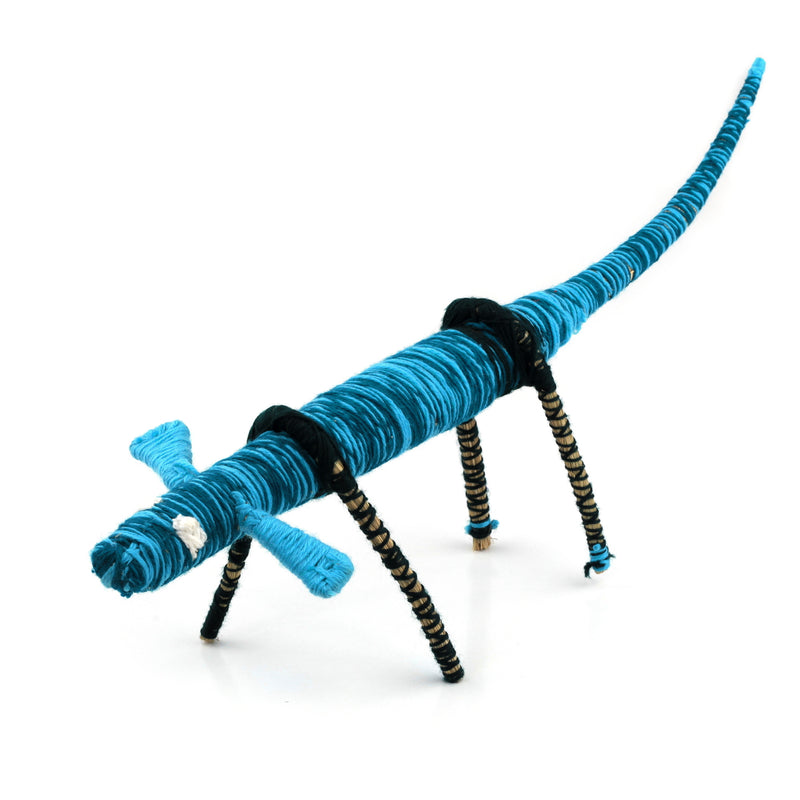 Aboriginal Artwork by Rochelle Ferguson - Tjanpi Papa (dog) Sculpture