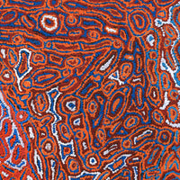 Aboriginal Artwork by Rochelle Nakamarra Curtis, Lappi Lappi Dreaming, 107x76cm