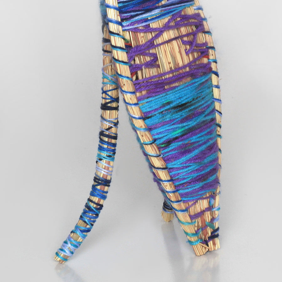 Aboriginal Artwork by Rochelle Ferguson - Tjanpi Tjulpu (bird) Sculpture