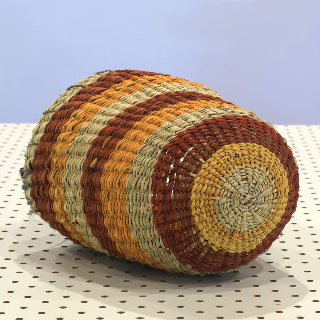 Aboriginal Artwork by Rose Budukulawuy Guyula, Gapuwiyak - Dilly Bag (20x15x14cm)
