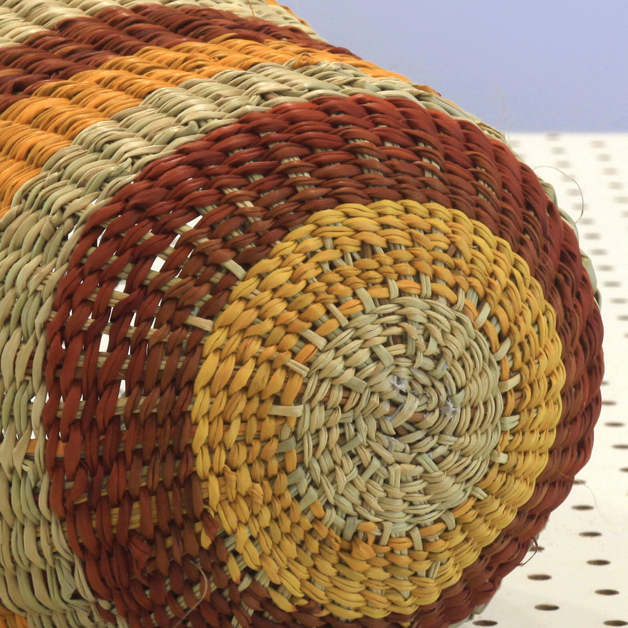 Aboriginal Artwork by Rose Budukulawuy Guyula, Gapuwiyak - Dilly Bag (20x15x14cm)