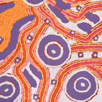 Aboriginal Artwork by Roseranna Napaljarri Larry, Warliyajarrayi, 80x60cm