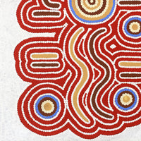 Aboriginal Artwork by Roseranna Napaljarri Larry, Janyanpartinya creek (Mount Campbell), 50x90cm