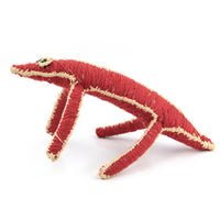 Aboriginal Artwork by Ruth Bates - Tinka (Goanna) Tjanpi Sculpture