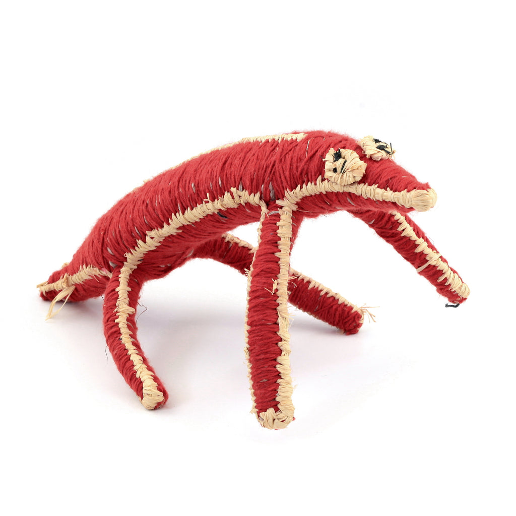 Aboriginal Artwork by Ruth Bates - Tinka (Goanna) Tjanpi Sculpture