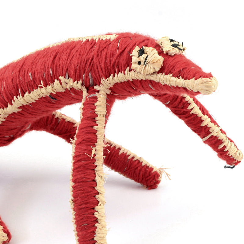 Aboriginal Artwork by Ruth Bates - Tinka (Goanna) Tjanpi Sculpture