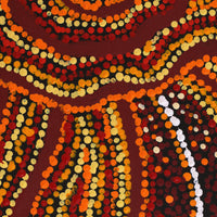 Aboriginal Artwork by Ruth Nungarrayi Spencer, Wardapi Jukurrpa (Goanna Dreaming) - Yarripilangu, 203x152cm