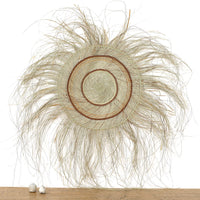 Aboriginal Artwork by Mary Guyula Rruwaypi - Woven Mat - 140cm