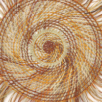 Aboriginal Artwork by Mary Guyula Rruwaypi - Woven Mat - 90cm