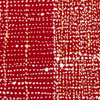 Aboriginal Artwork by Sabrina Nangala Robertson, Ngapa Jukurrpa (Water Dreaming) - Pirlinyarnu, 30x30cm