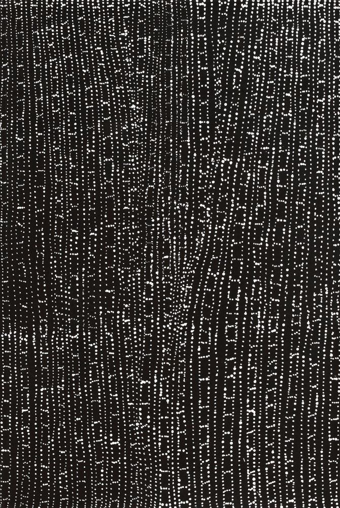 Aboriginal Artwork by Sabrina Nangala Robertson, Ngapa Jukurrpa (Water Dreaming) - Pirlinyarnu, 91x61cm