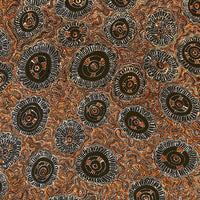 Aboriginal Artwork by Sabrina Nangala Robertson, Ngapa Jukurrpa (Water Dreaming) - Pirlinyarnu, 203x152cm