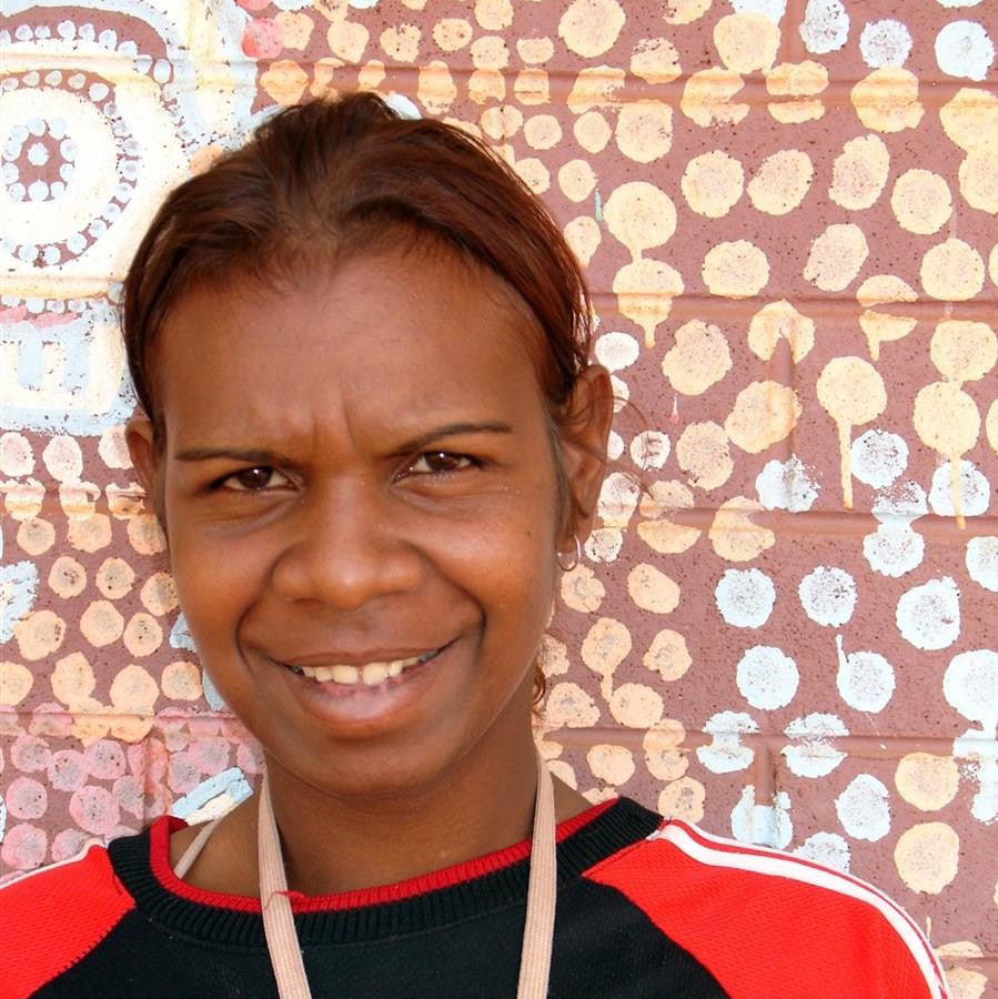 Aboriginal Artwork by Samara Napaljarri Dickson, Watiya-warnu Jukurrpa (Seed Dreaming), 30x30cm