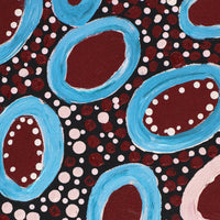 Aboriginal Artwork by Samuel Jampijinpa Collins, Yankirri Jukurrpa (Emu Dreaming), 76x61cm