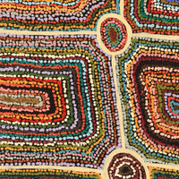 Aboriginal Artwork by Samuel Miller, Ngayuku Ngurra, 122x61cm