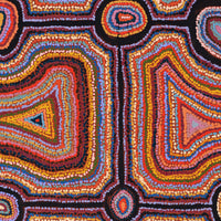 Aboriginal Artwork by Samuel Miller, Ngayuku Ngurra, 91x61cm