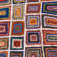 Aboriginal Artwork by Samuel Miller, Ngayuku Ngurra, 91x61cm