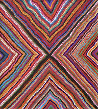 Aboriginal Artwork by Samuel Miller, Ngayuku Ngura, 61x55cm